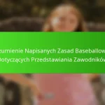 Zrozumienie Napisanych Zasad Baseballowych Dotyczących Przedstawiania Zawodników